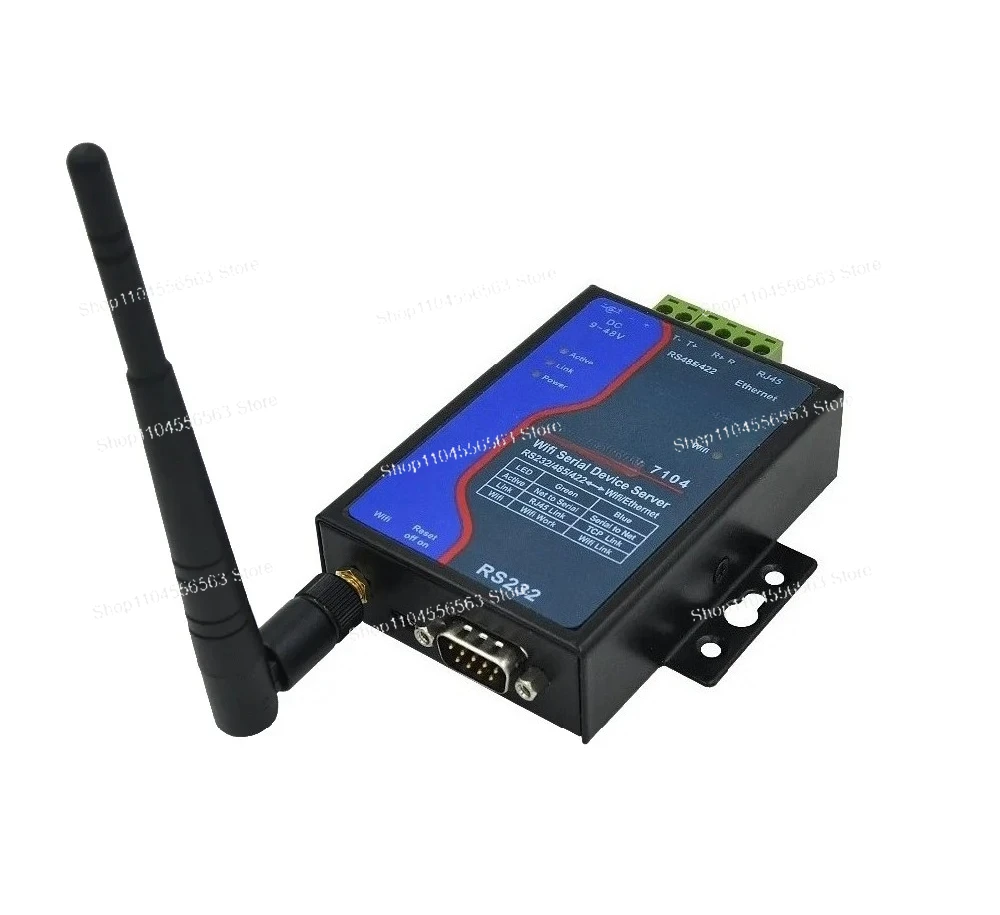 Wireless serial server 232 to wifi 485 to wifi 422 to wifi 7104
