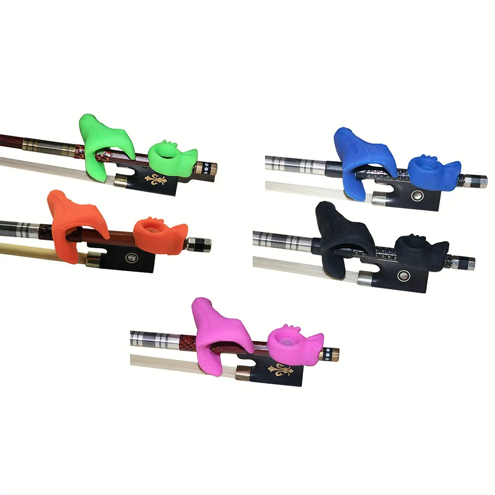 1pc Violin Bow Grip Correcting Device Silicon For All Size Correcting Device Beginner Posture Grip Violin Musical Instruments