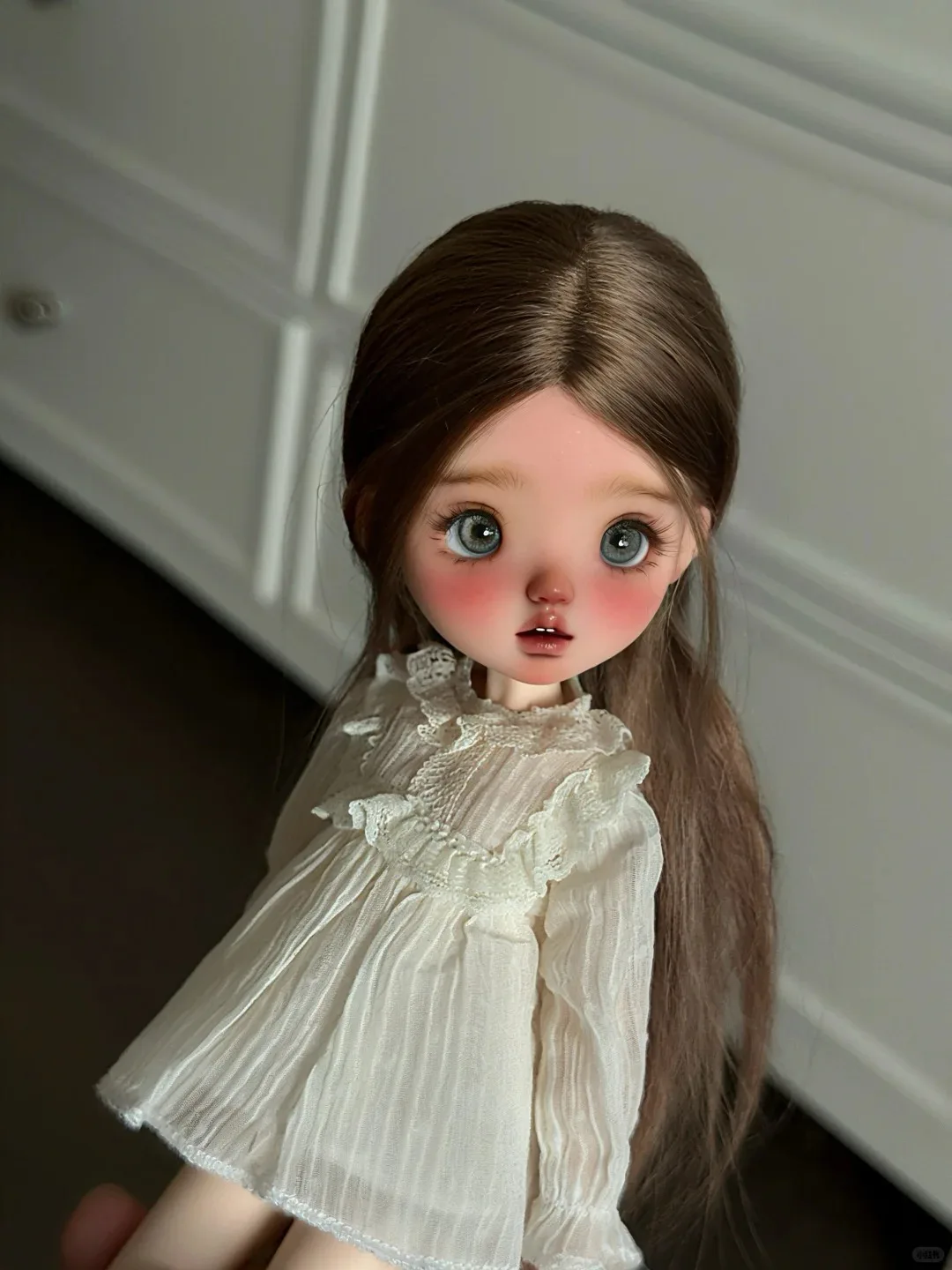 Em estoque 1/6 boneca dianbro bjd dianmei diansister bjd sd boneca cabeça grande material de resina diy brinquedos infantis presente da menina frete grátis