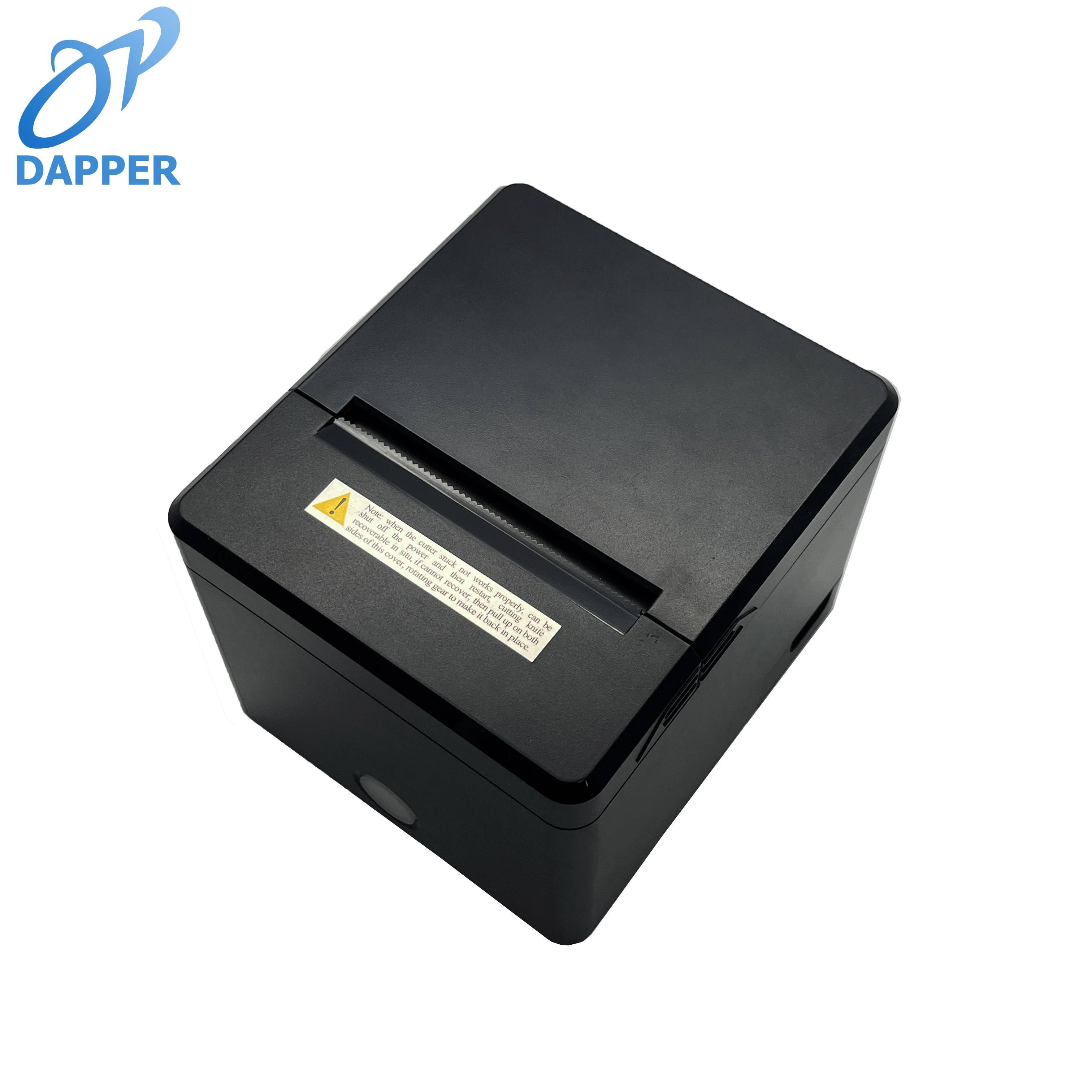 طابعة فواتير مكعبة 80 مم مع درج النقود طابعة إيصالات POS الحرارية سماعة لاسلكية تعمل بالبلوتوث USB Lan آلة طباعة التذاكر