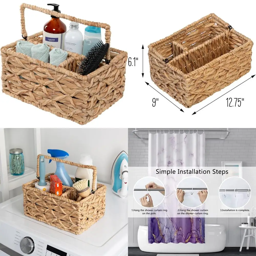 

Фиолетовая занавеска для душа, абстрактная мраморная занавеска для душа для ванной комнаты, комплект водонепроницаемых тканевых занавесок для душа с крючками 72x72 дюйма