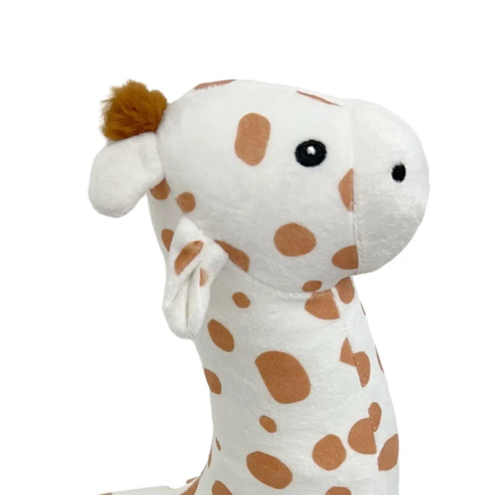 Jouet girafe en peluche, jouet coule, décoration de fête simulée, peluche debout