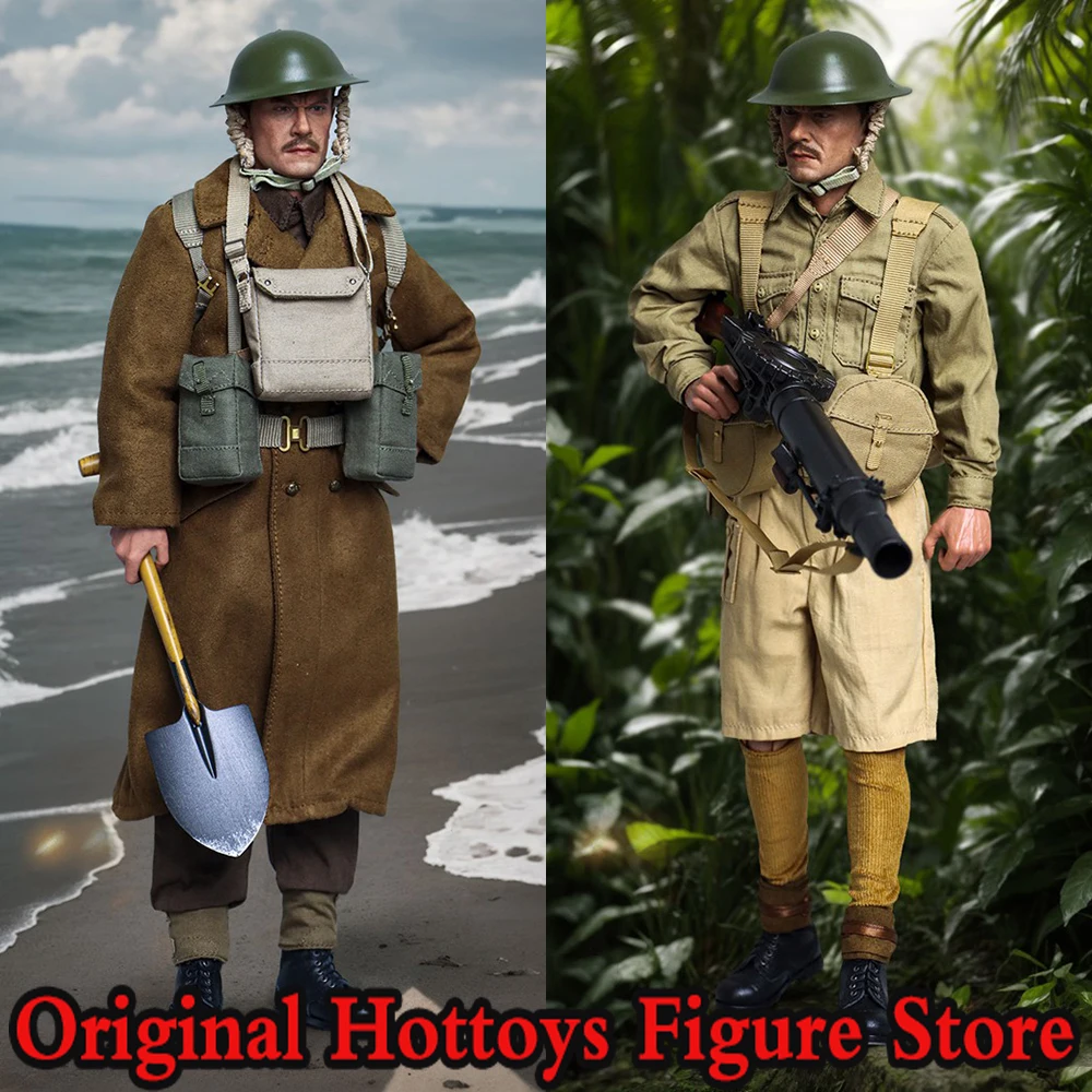 UJINDOU UD9039 1/6 Scale Soldier World War II British Infantry France 1940-Singapore 1942 Full Set 12'' Action Figure Doll