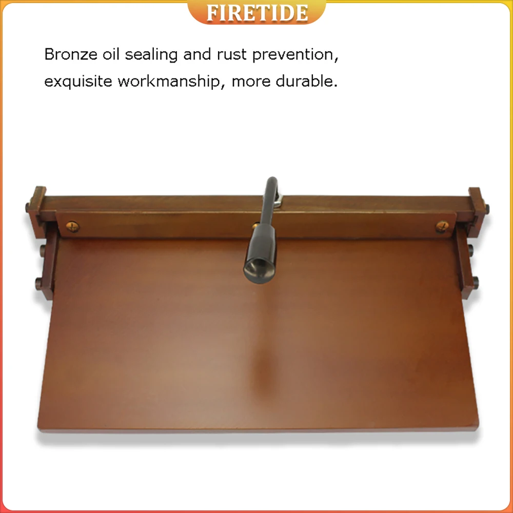 

Professional Leather Craft Tools Skin Press Folding Machine Manual Stainless Steel Bending Crease Handbags Wallets Tools Set Kit