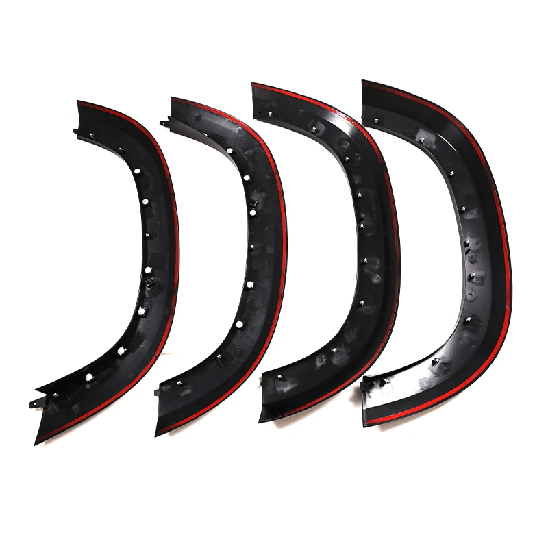 

Widening wheel arches suitable For Land Rover Defender 20-21 models 90 ABS piano black 4-piece car decoration