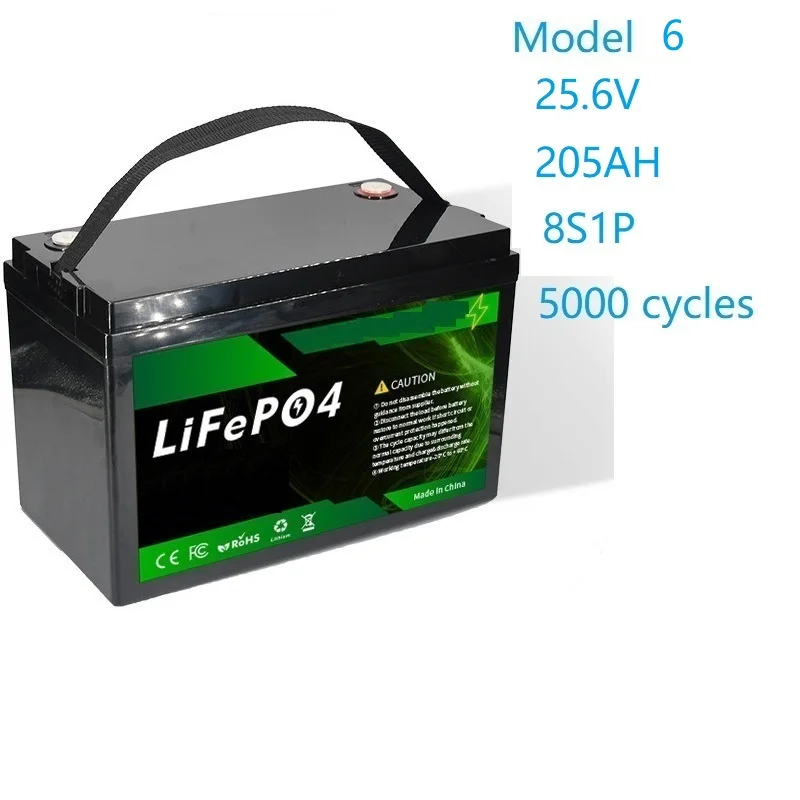 Customized Lithium Iron Phosphate Battery 12.8V 120AH 150AH 25.6V RV Outdoor Energy Storage Emergency Electric Tools Battery