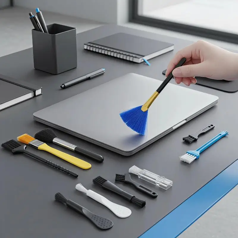 Electronic Maintenance Cleaning Set Durable Reusable Tools for PC Laptop Keyboard Camera Daily Use
