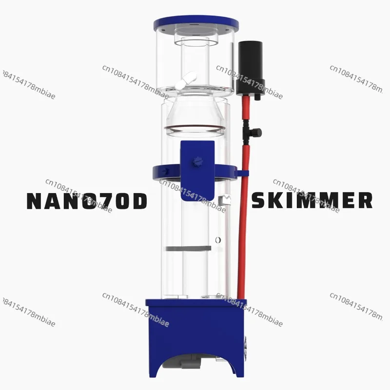 Nano70D-bomba de molinete de CC para espumadera de proteínas, para pecera de 200L/50 galones, colgante, interno, para acuarios de agua salada