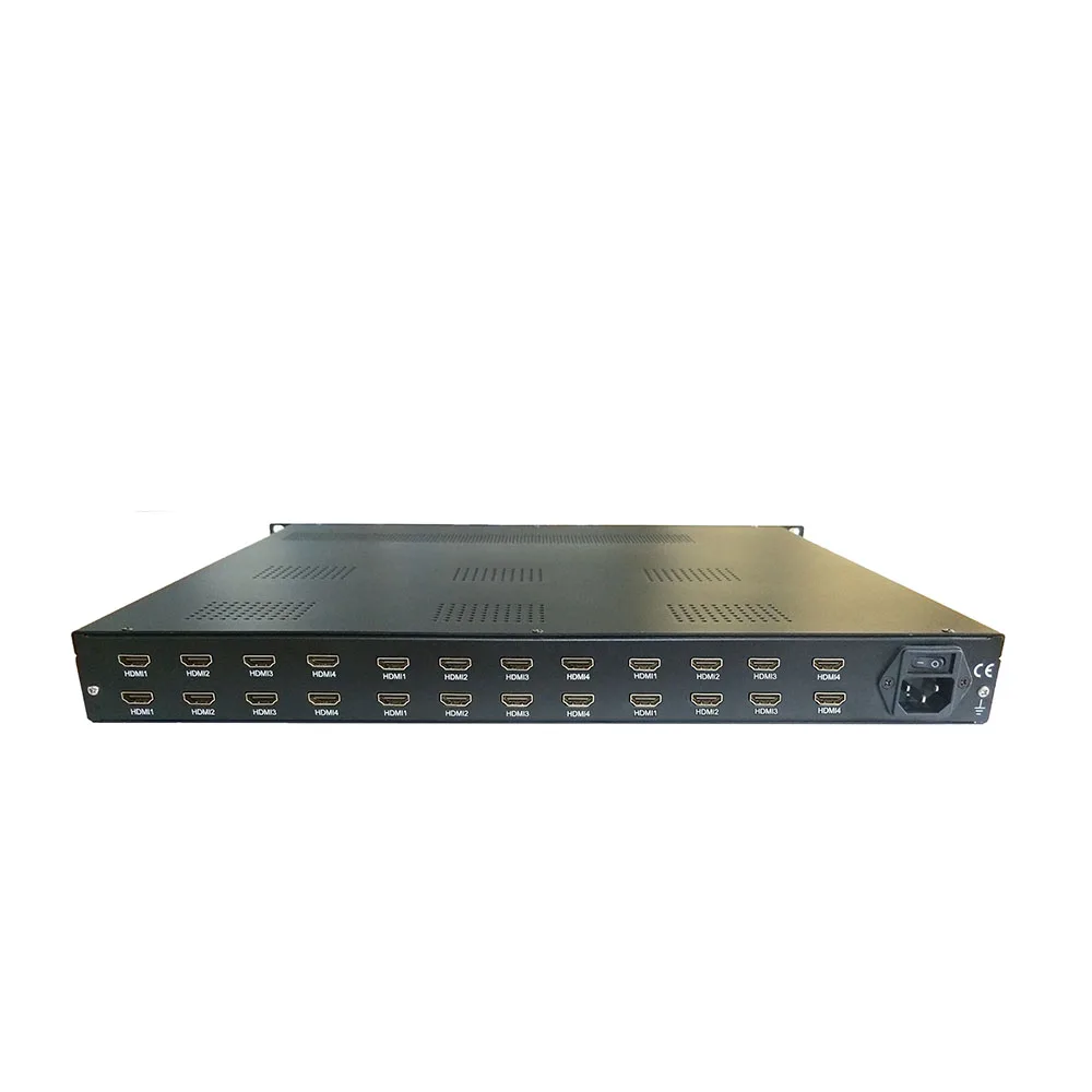 Codificador Modulador Digital de 24 Puertos H264 HD DVB-C/DVB-T/ISDBT/ATSC, Modulador/Entradas IP, Remultiplexación TS, UDP/RTP