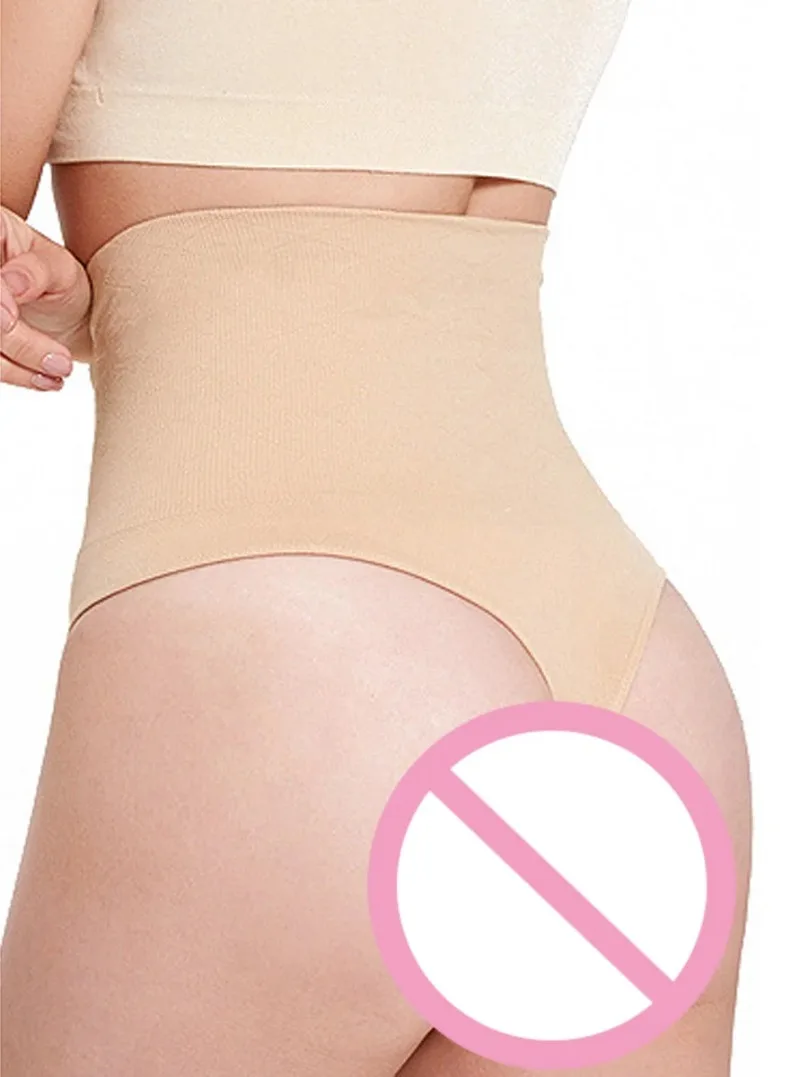 Slimming Belly Panty Body Shapewear Women Body Shaper High Waist Underwear Tummy Control Hip Butt Buttock Lifter Thong G-String