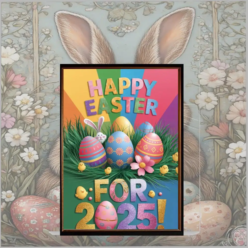 

easter anime cartoon Poster HD Anime Hot Theme Singer/OST/Movie-Waterproof Self-Stick Home Decor