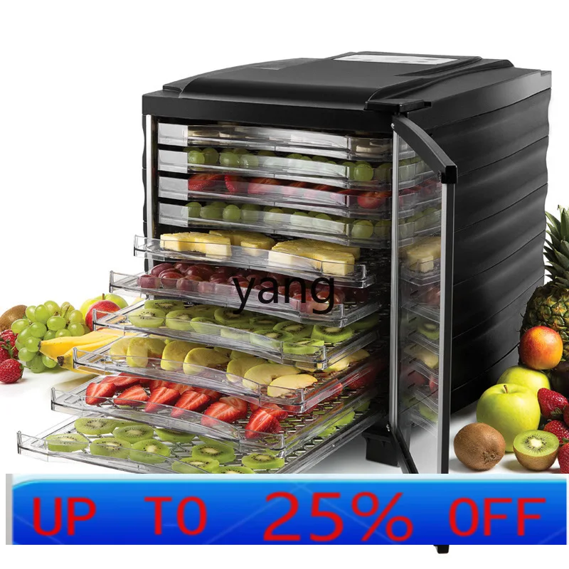 LMM household factory wholesale vegetable dehydrator stainless steel ten-layer air dryer fruit dryer