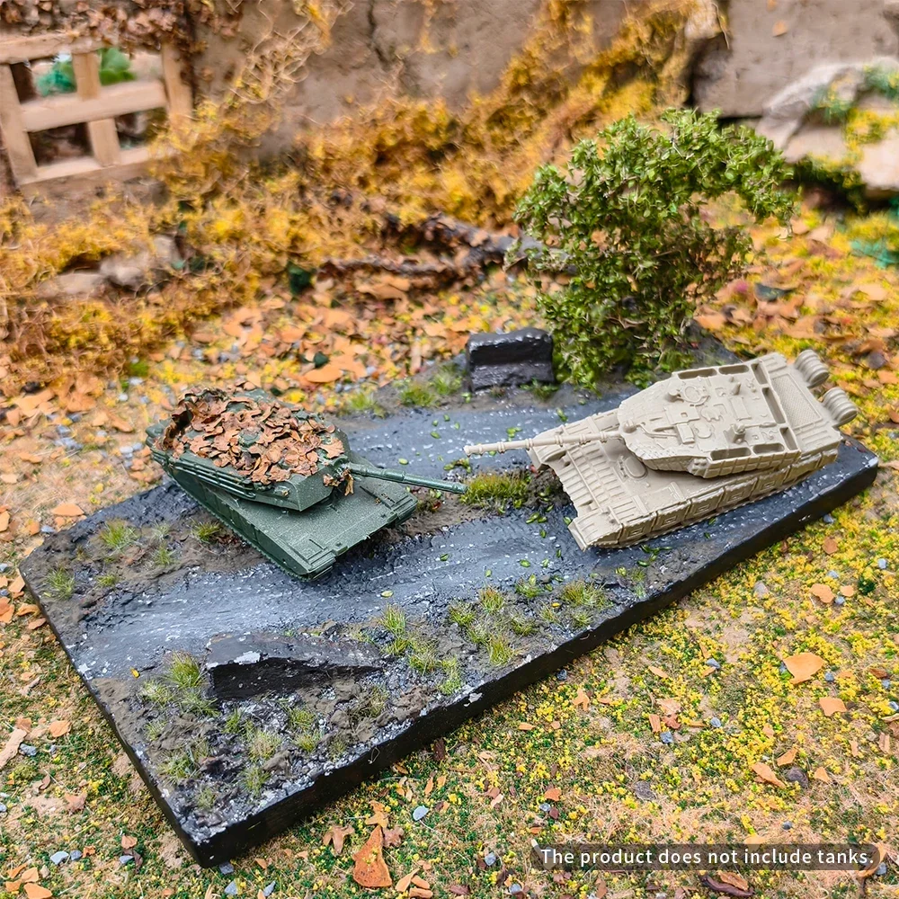 ฐานทรายสำหรับทำโมเดล DIY สำหรับฉากสงครามทหาร/ภูมิประเทศ/การจัดแสดง/กัน-ดัม/เกมบนโต๊ะ/ภูมิทัศน์