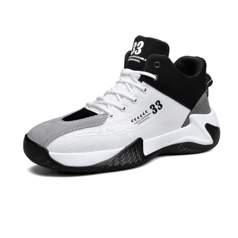 

2022 Sneakers Men Air Cushion Basketball Shoes Women Breathable Mesh Leather Sport Shoe Man's Footwear Low-top Zapatillas Hombre