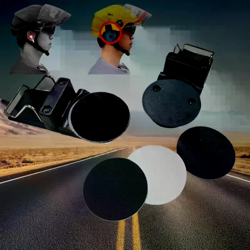 

Durable Headset Fixing Clamp; Multifunctional Steel&Plastic Clip for Bluetooth Helmet
