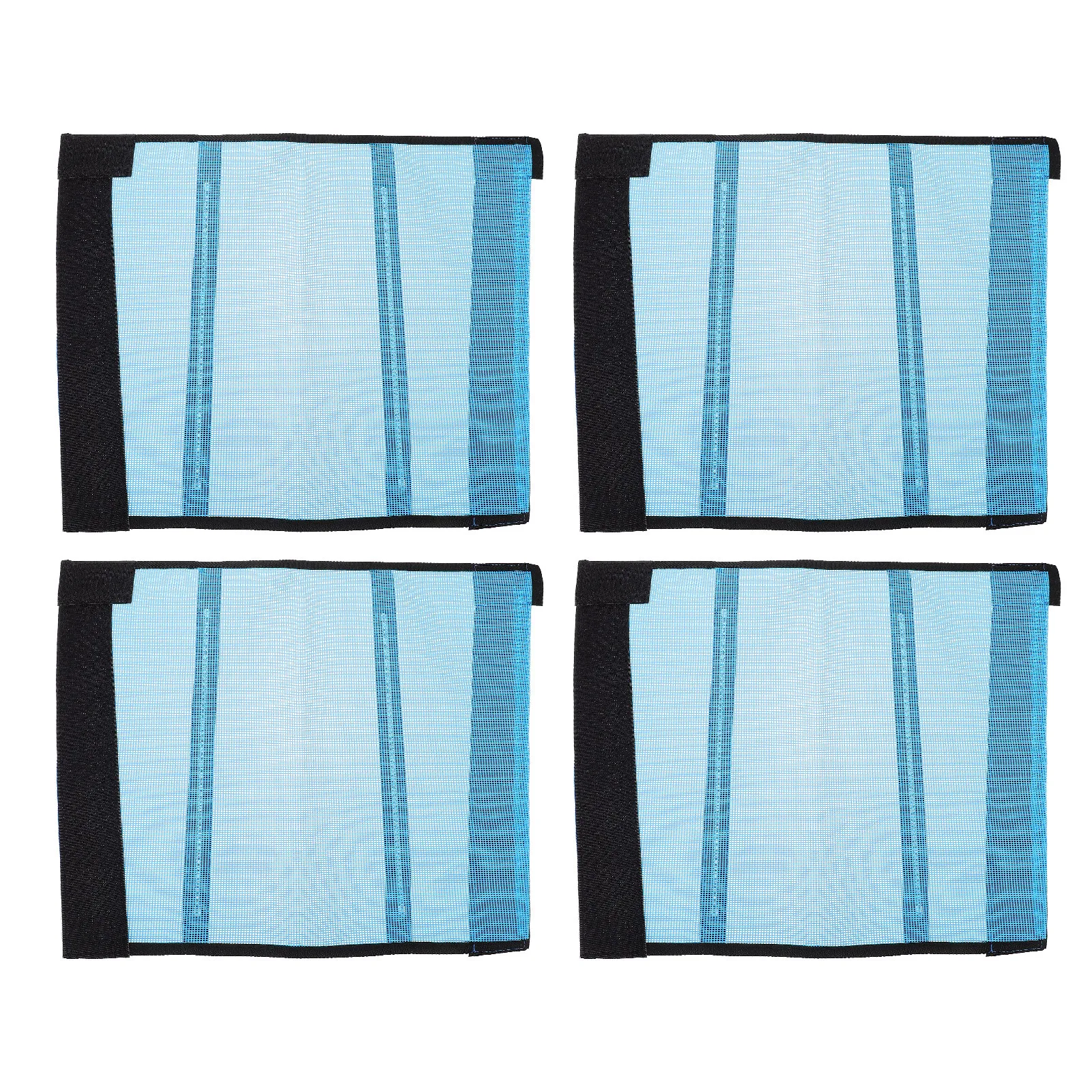 4 قطع من أحذية شبكية لحماية ساق الحصان، قضبان دعم متينة قابلة للتنفس، أحذية احترافية، ملحقات الحيوانات