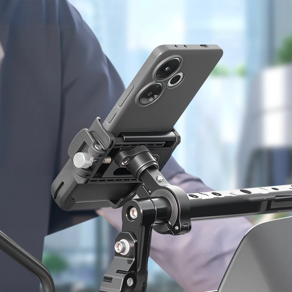 GUB P33 360 Grad drehbarer elektrischer Fahrrad-Telefonhalter für iPhone, Reiten, Fahrrad, MTB, Motorrad, Ständer, Halterung, rutschfest, Radfahren – Detail 8