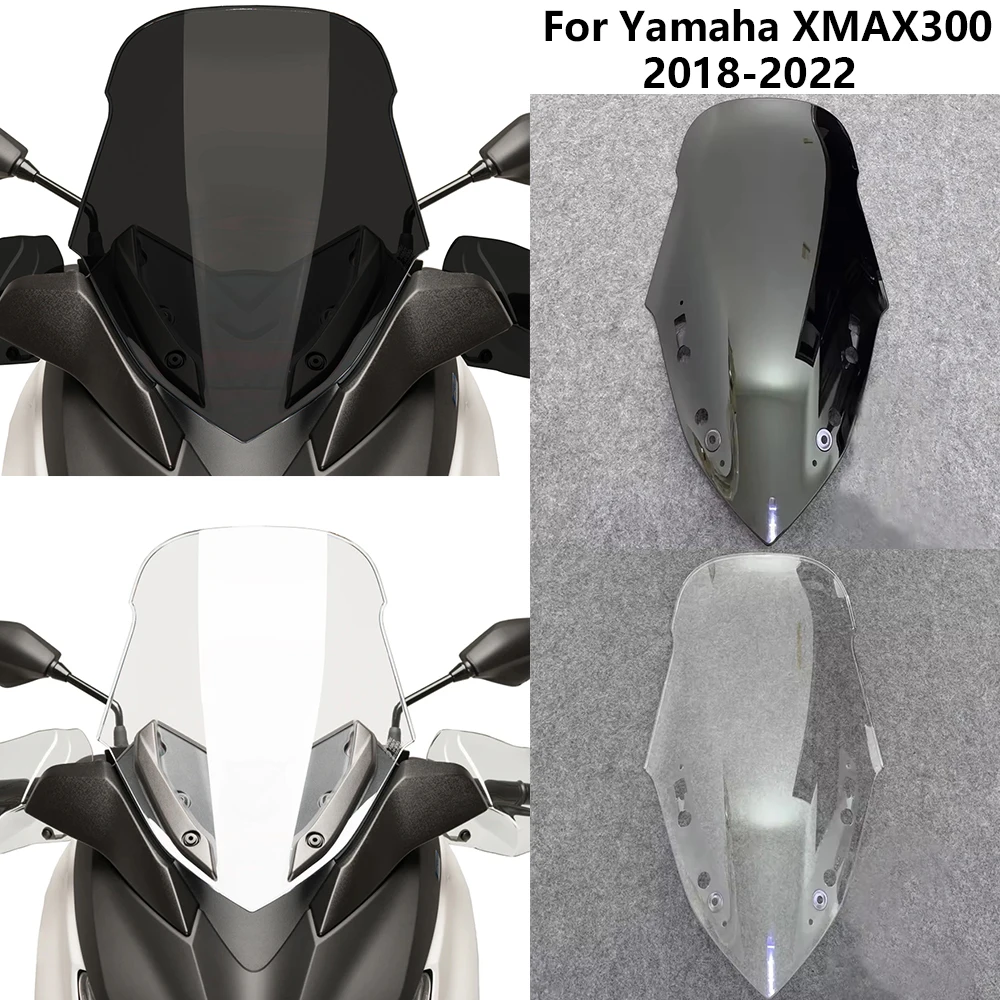 XMAX300 Windscreen Windshield Motorcycle Accessories For Yamaha XMAX 300 X-MAX 2018 2019 2020 2021 2022 X MAX Screen Fairing New