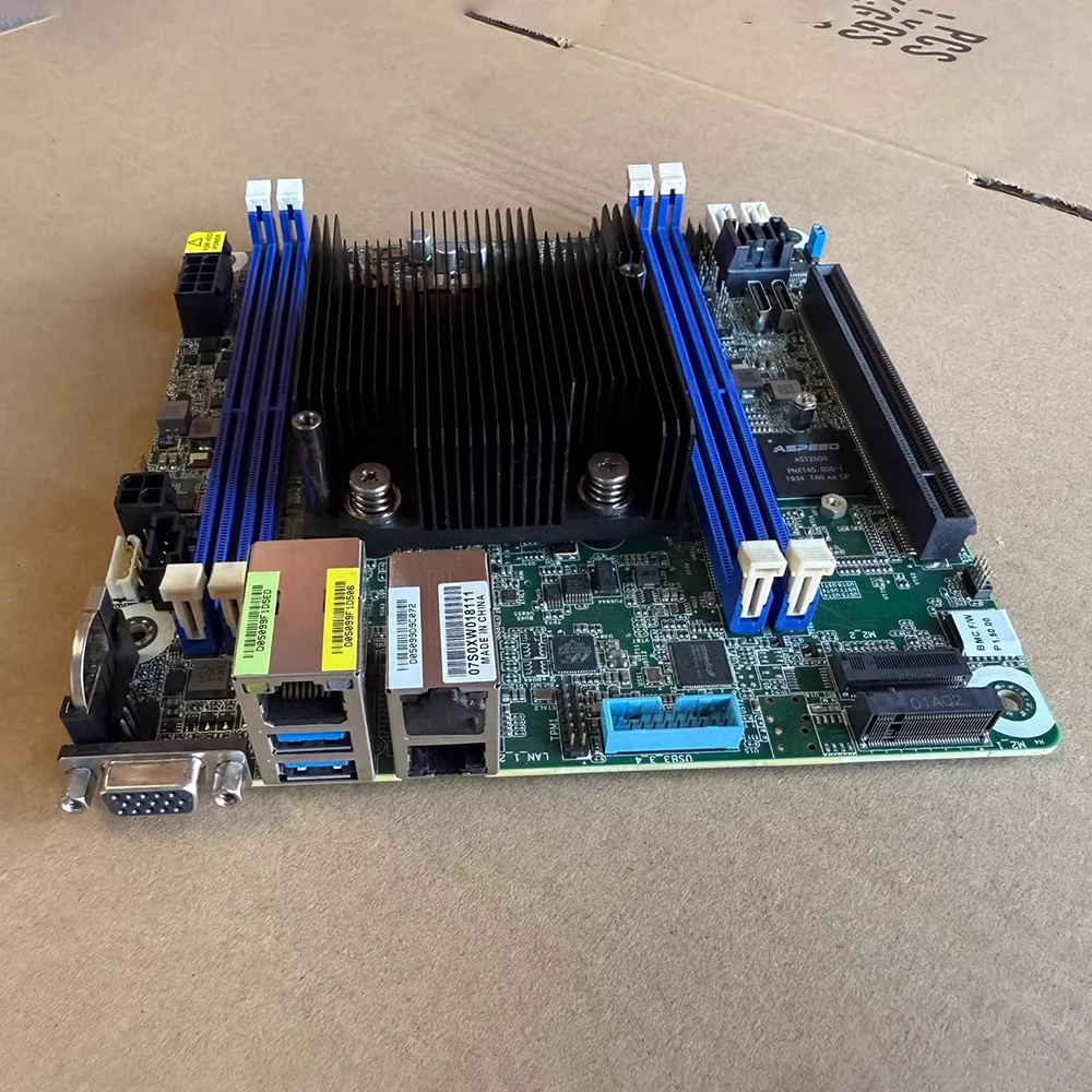 For ASRock S4B2123 For D2123D4I4 Powerful Performance ITX Motherboard Supporting Xeon D2123 CPU