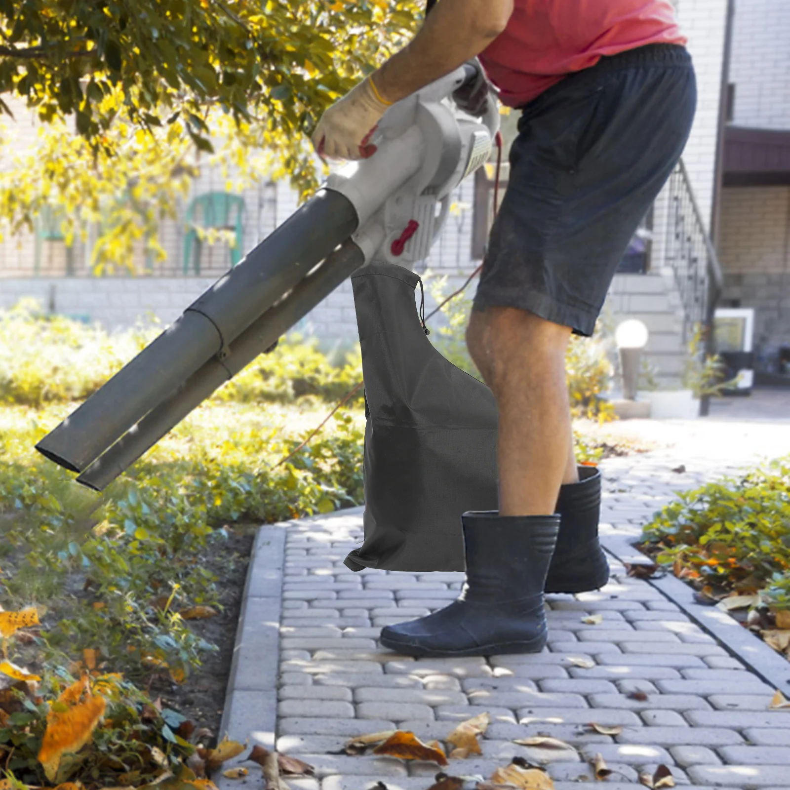 Vacuüm opbergtas Grote capaciteit Oxford stoffen bladblazerzak Vervanging Duurzaam gazonbladverzamelzakje voor tuin