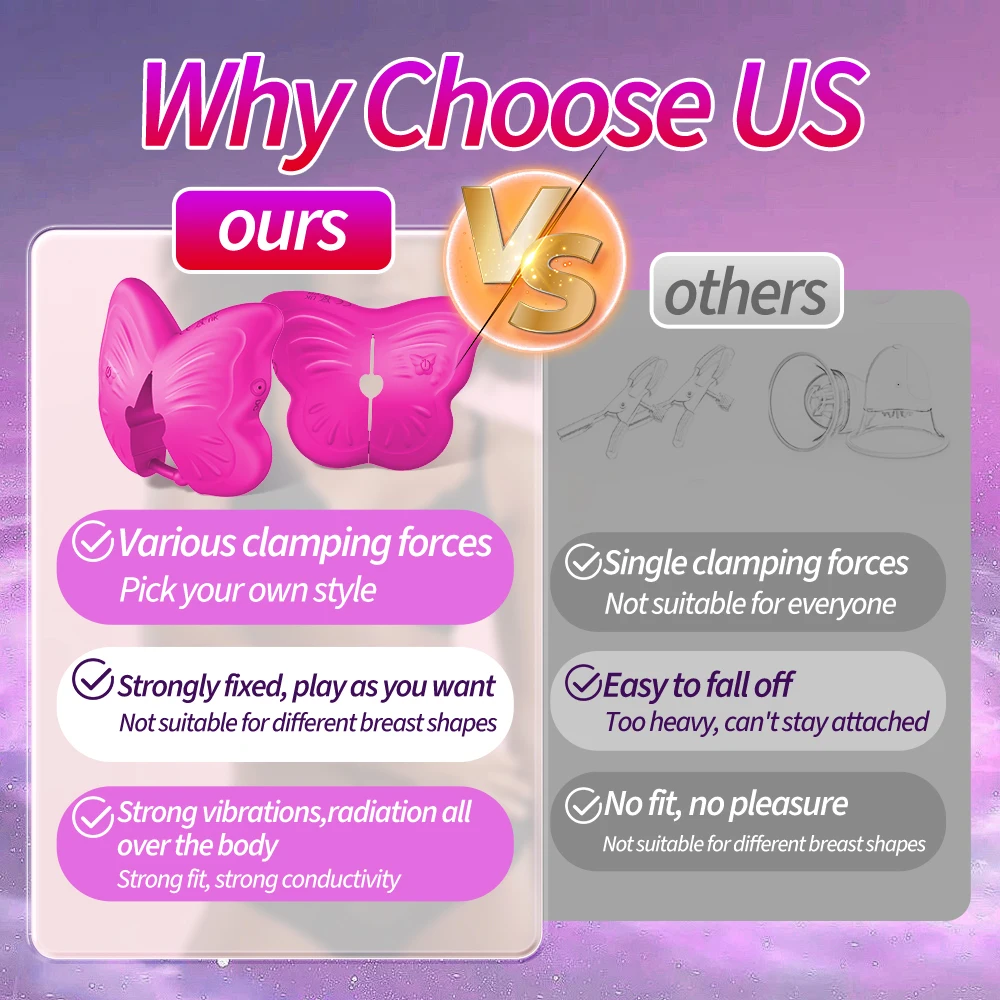 الحلمة المشابك هزاز 9 الاهتزاز App التحكم عن بعد محفز الثدي BDSM ألعاب الإناث الجنس لعب للمرأة الأزواج متعة