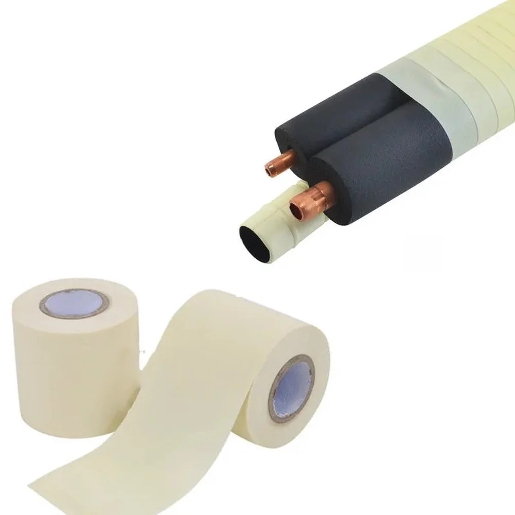 2pcs Air Conditioning Installation Dedicated Wrapping Tape PVC Insulating Duct Sealing Tape For Air Conditioning Cable Ties