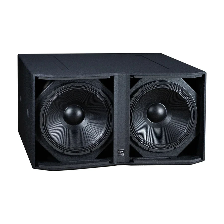 New Popular Professional Powerful Passive Subwoofer Dual 18 Inch 2800W Sub-bass System Subwoofer For Outdoor Show