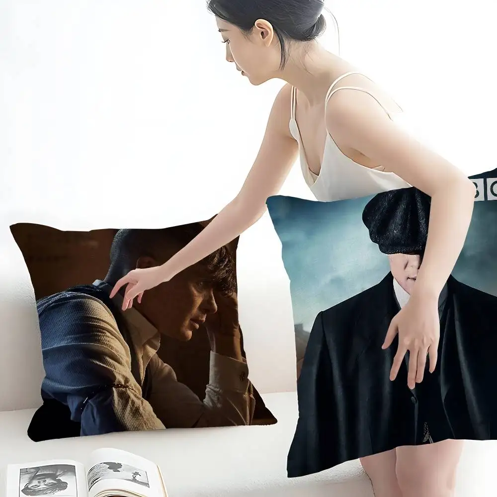 Movie P-Peaky B-Blinders TV Pillow Cover Design cushion Cover decor Holiday Decorati