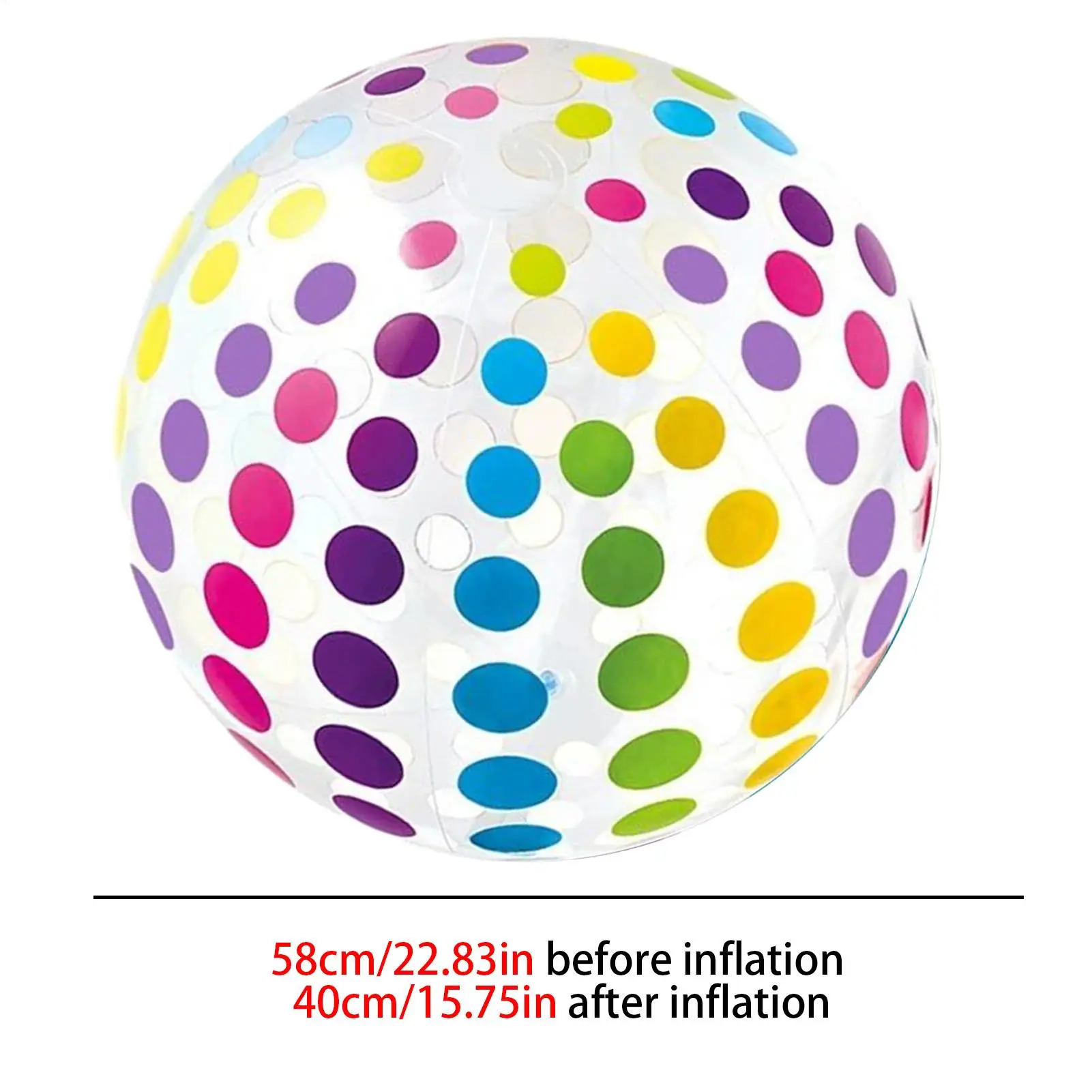 Bolas de praia para crianças adolescente exercício brinquedo inflável resistente ao desgaste portátil 16 Polegada bola de praia para equipe esportes festa piscina