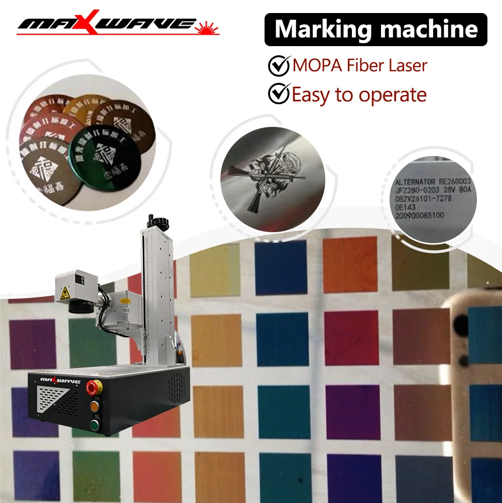 

Новейшая волоконная лазерная маркировочная машина 1064 Нм с высокоточной системой гальванометра для постоянной маркировки на всех металлах