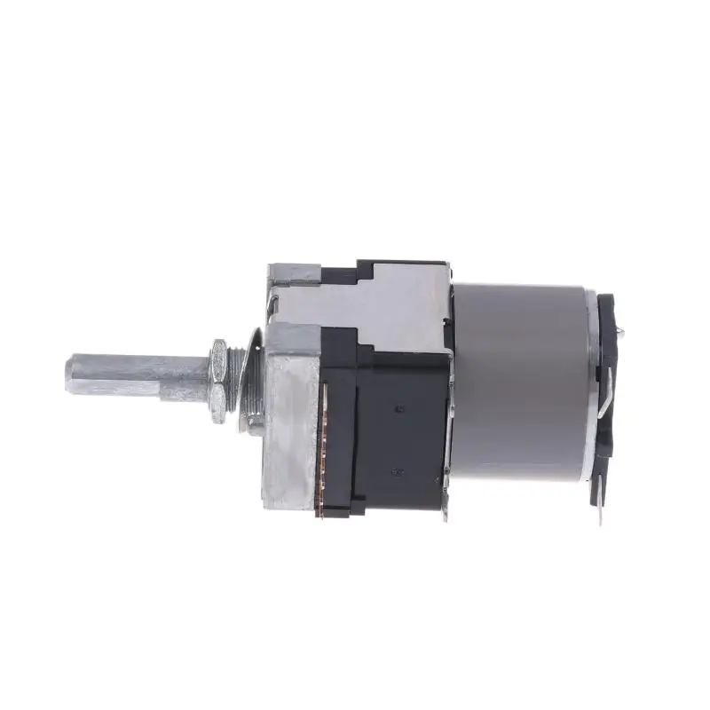 1 قطعة المحرك Pm6006 حجم الجهد المحرك B50K المزدوج 8-Pin مع الحنفية 25 مللي متر Hlaf رمح