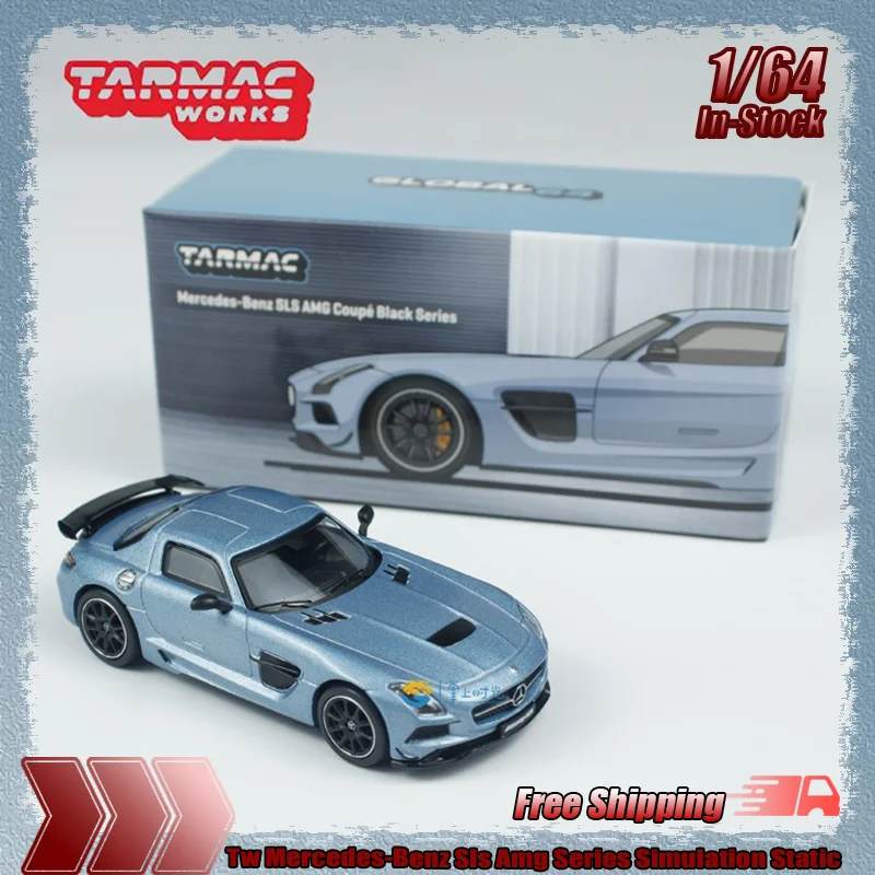 

Новый Tw 1:64 Mercedes-Benz Sls Amg Series, имитация статического сплава, миниатюрная литая модель автомобиля, детские игрушки, подарочный орнамент