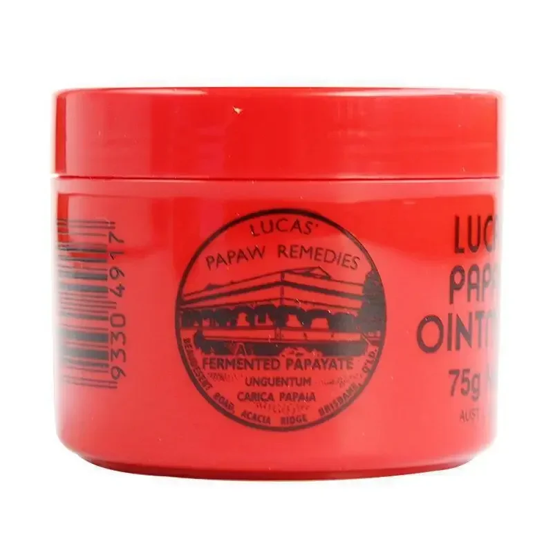 AU Lucas Papaw Unguento Crema per eruzioni balsamo per le labbra Ferita Cura della pelle Papaya Riparazione della pelle Crema Papaw Olio Lucas 75g