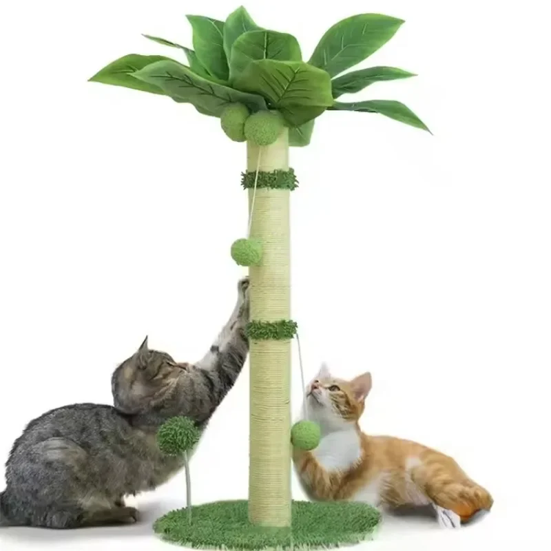 

Cat climbing frame coconut tree cat scratching rod sisal cat scratching board