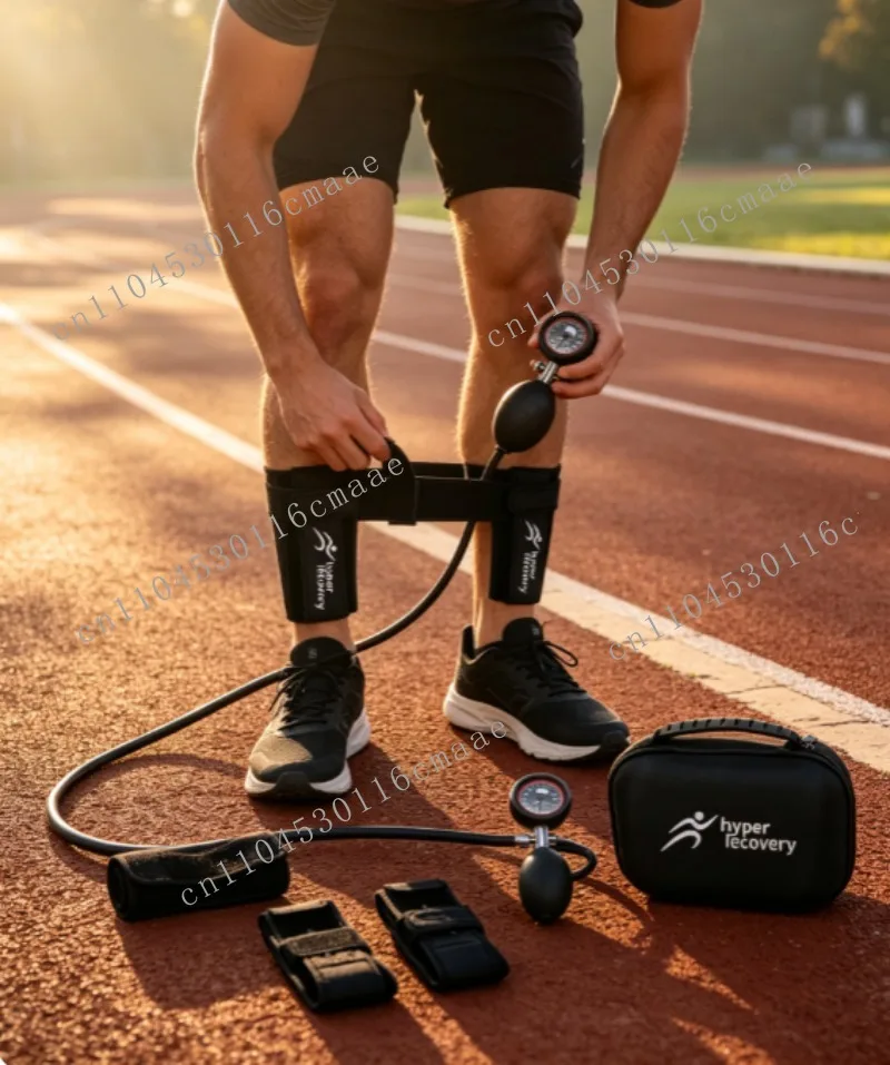 Portable BFR  Pump Blood Flow Restriction Tool for Post-Injury Muscle Recovery Physiotherapy Rehabilitation Fitness Equipment