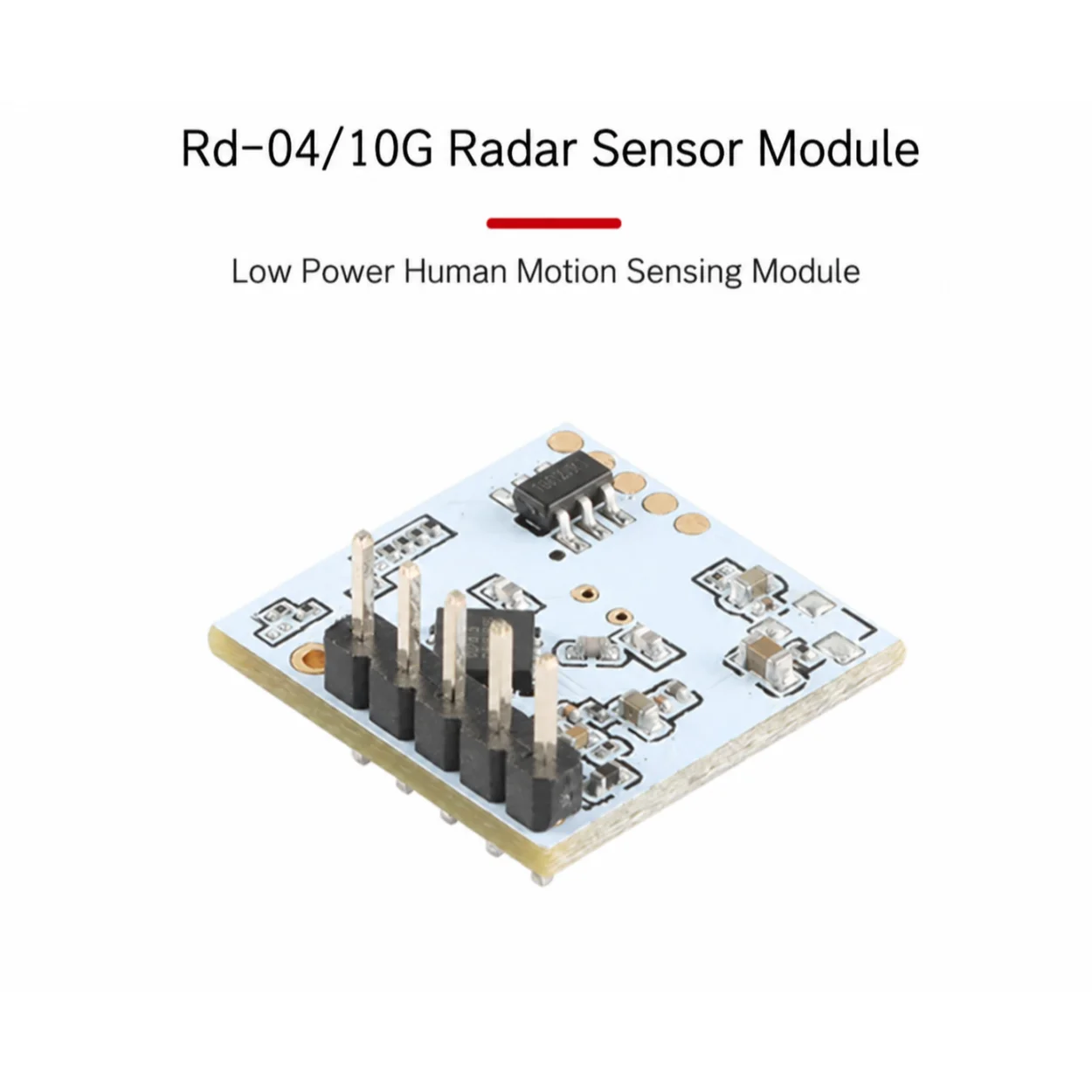 1/2/5/10pcs Rd-04 10G Radar Sensor Module Human Micro-Movement Motion Detection Low-Power Module