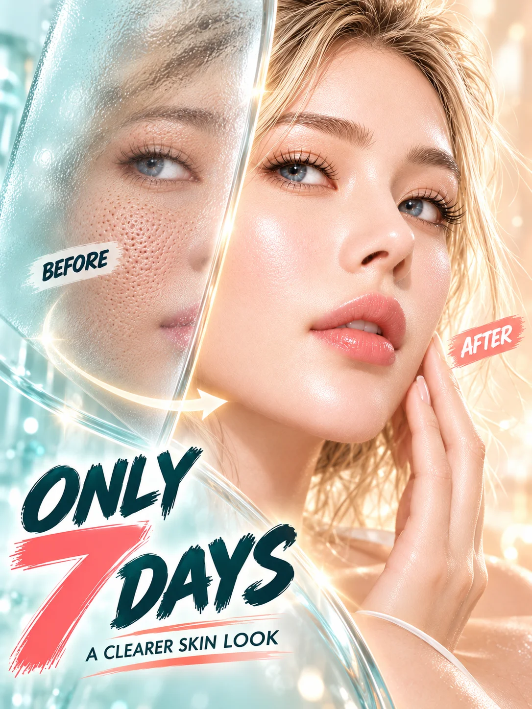 Say Goodbye to the Honeycomb Look and Welcome Bare Face Confidence