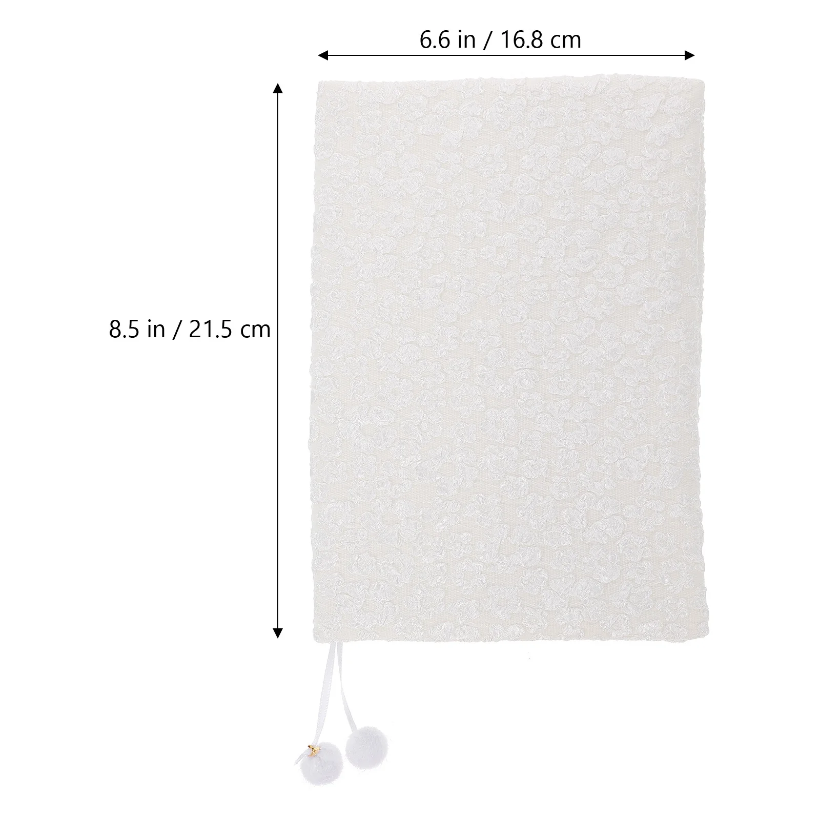 

Protective Case Notepad Cover Scrapbooking Polyester Delicate Protector Practical Notebook Sleeve