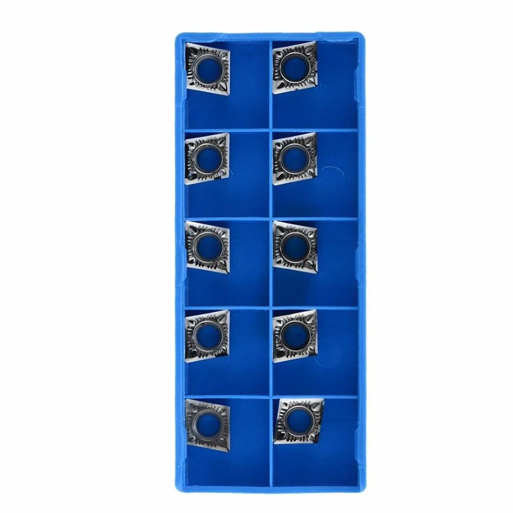 

Brand New High Quality CNC Insert For Aluminum Replacement Turning Insert 10pcs Blade Finishing/Semi-finishing