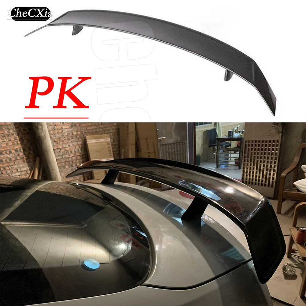 Suitable For Audi A5 S5 RS5 Sedan Universal PK Style Rear Spoiler Tail Wing Made Of High Quality Carbon Fiber Material