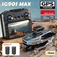 Mini Drone profesional GPS HD Cámara Drones 5G WIFI FPV Video 4k UAV 4,5 pulgadas pantalla grande control remoto RC Dron SG109 PRO MAX