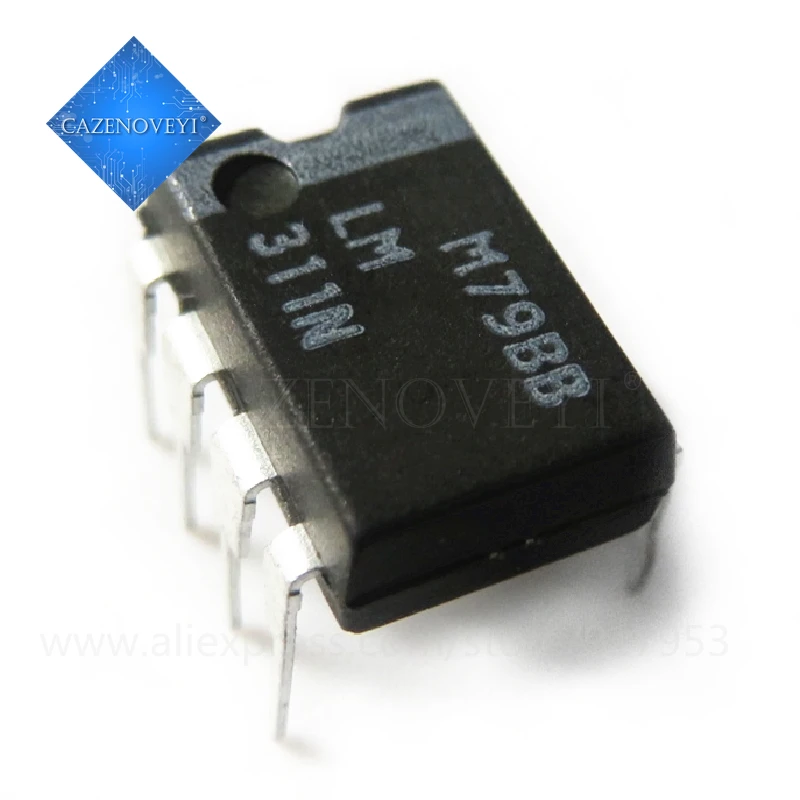 10 pièces/lot, LM311 LM311P LM311N DIP-8, nouveau, original, en Stock