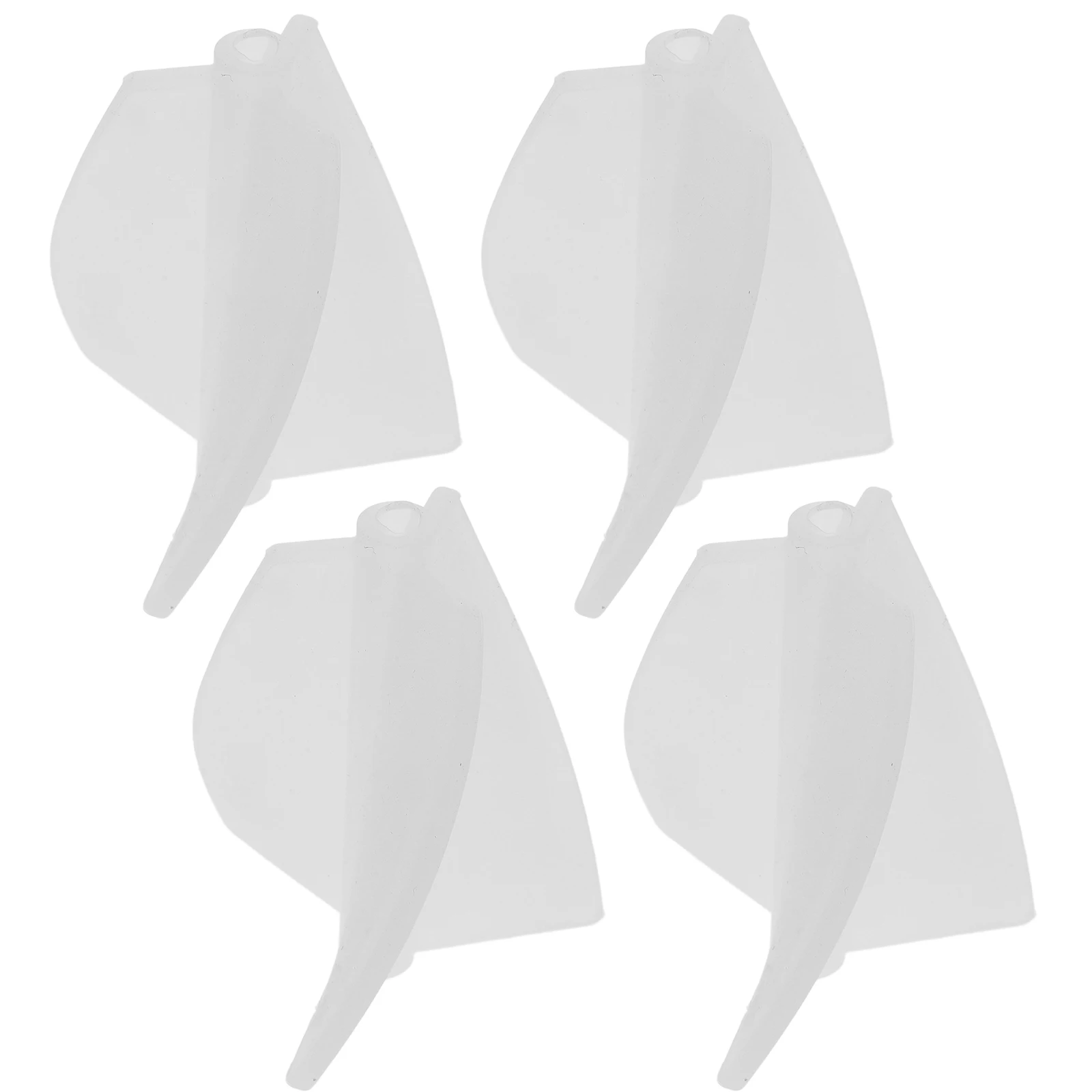 

4 Pcs Mixer Mold Resin Paint Epoxy Mixing Paddle White Moulds Stirrer for Molds