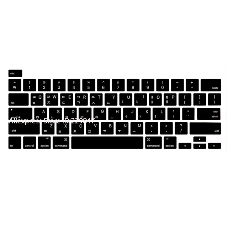 Korea A2338 Replacement Key Cap&Hinge For MacBook Pro 13inch M1 M2 Keyboard Backlit 2020-2022Year Keyboard Keys Keycaps