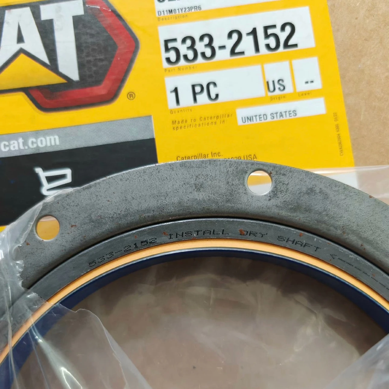 533-2152 for CATERE345D 349D2 C13 Crankshaft Rear Oil Seal (at Engine and Hydraulic Pump)