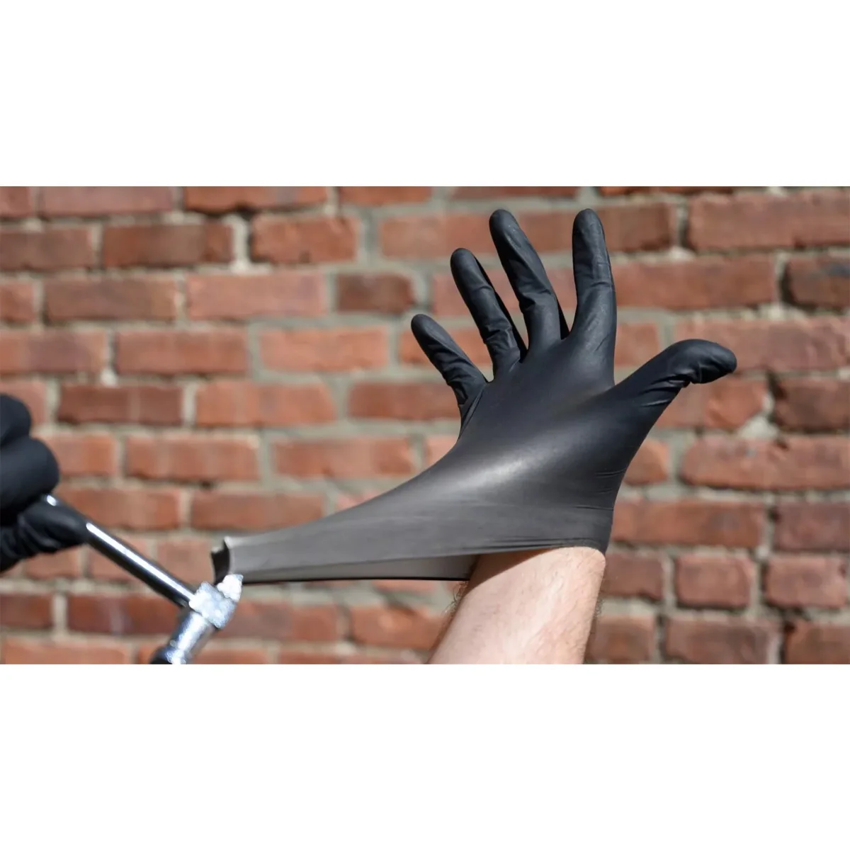 10/20/50/100PCS Bagged Disposable Gloves Black Disposable Gloves Household Kitchen Cooking Tools Car Wash Household Cleaning view 4