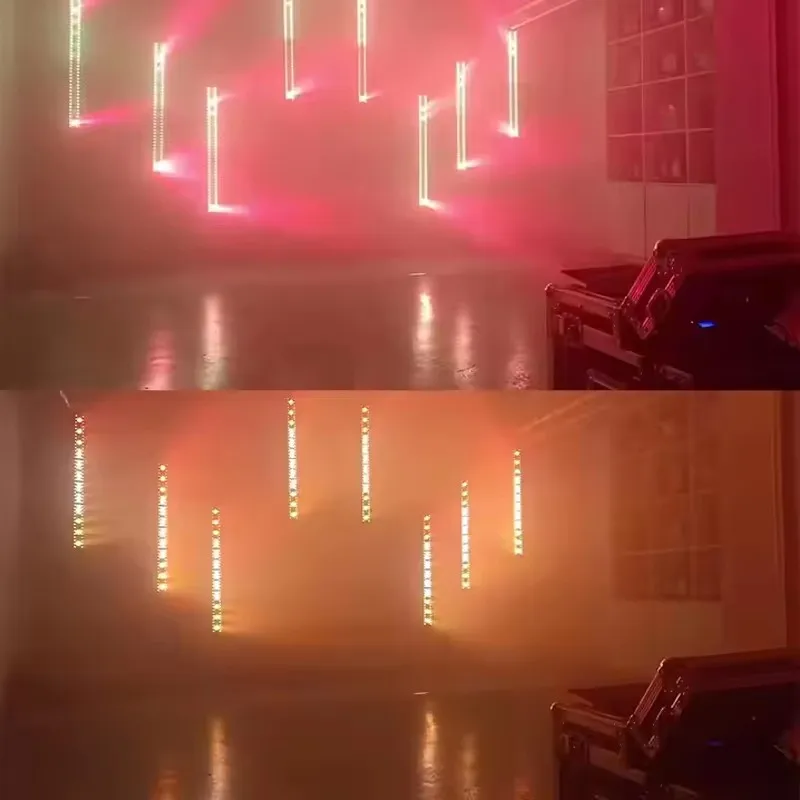 Barra de dj profissional 12x3w branco quente/rgb led pixel feixe barra luz 3 em 1 matriz lavagem dj efeito iluminação