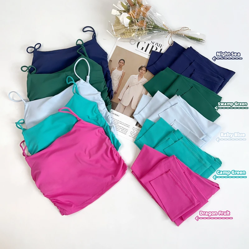 

Цельный однотонный топ на подтяжках со складками, женский бюстгальтер для фитнеса, сексуальный жилет для йоги, бег, фитнес, тренажерный зал, спортивный топ, спортивная одежда