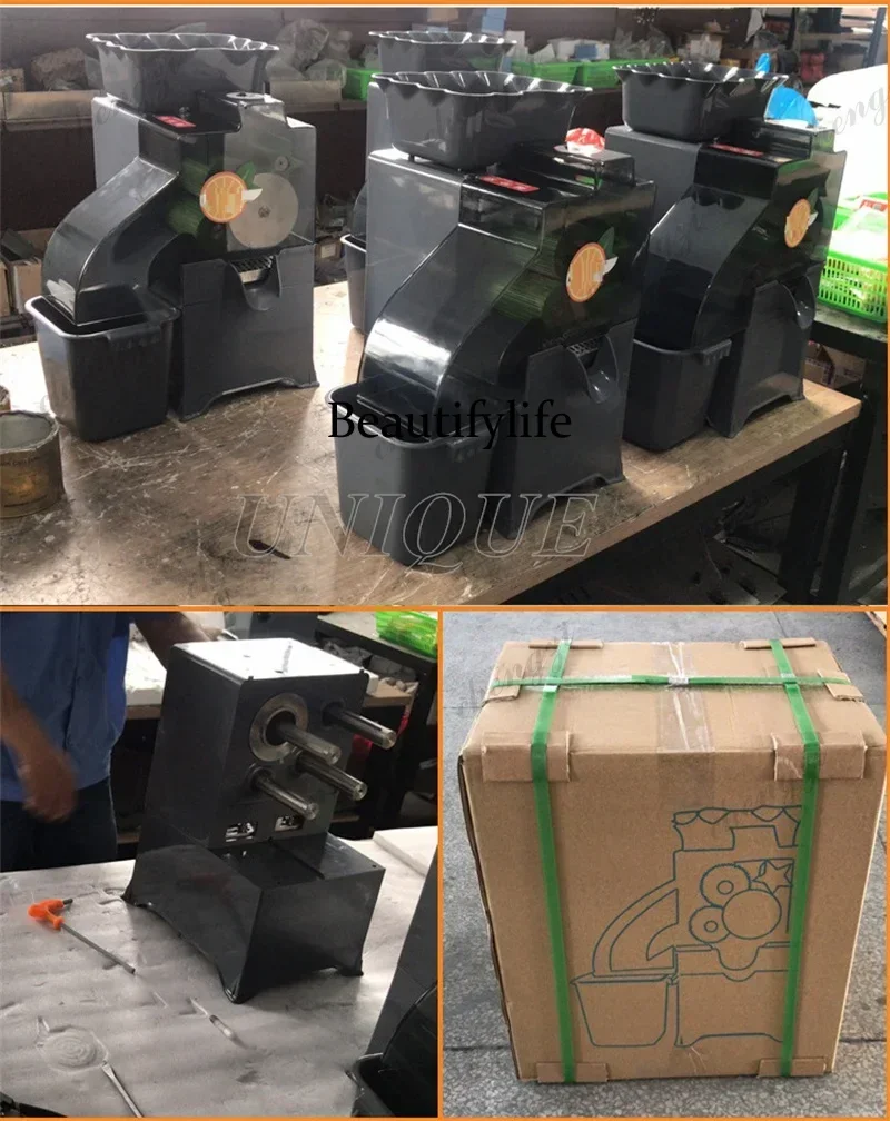 Commercial Juicer Industrial Fresh Orange Juice Machine Extractor Lemon Slow Squeezer Peel Cold Press Juicer For Sale in Mexico