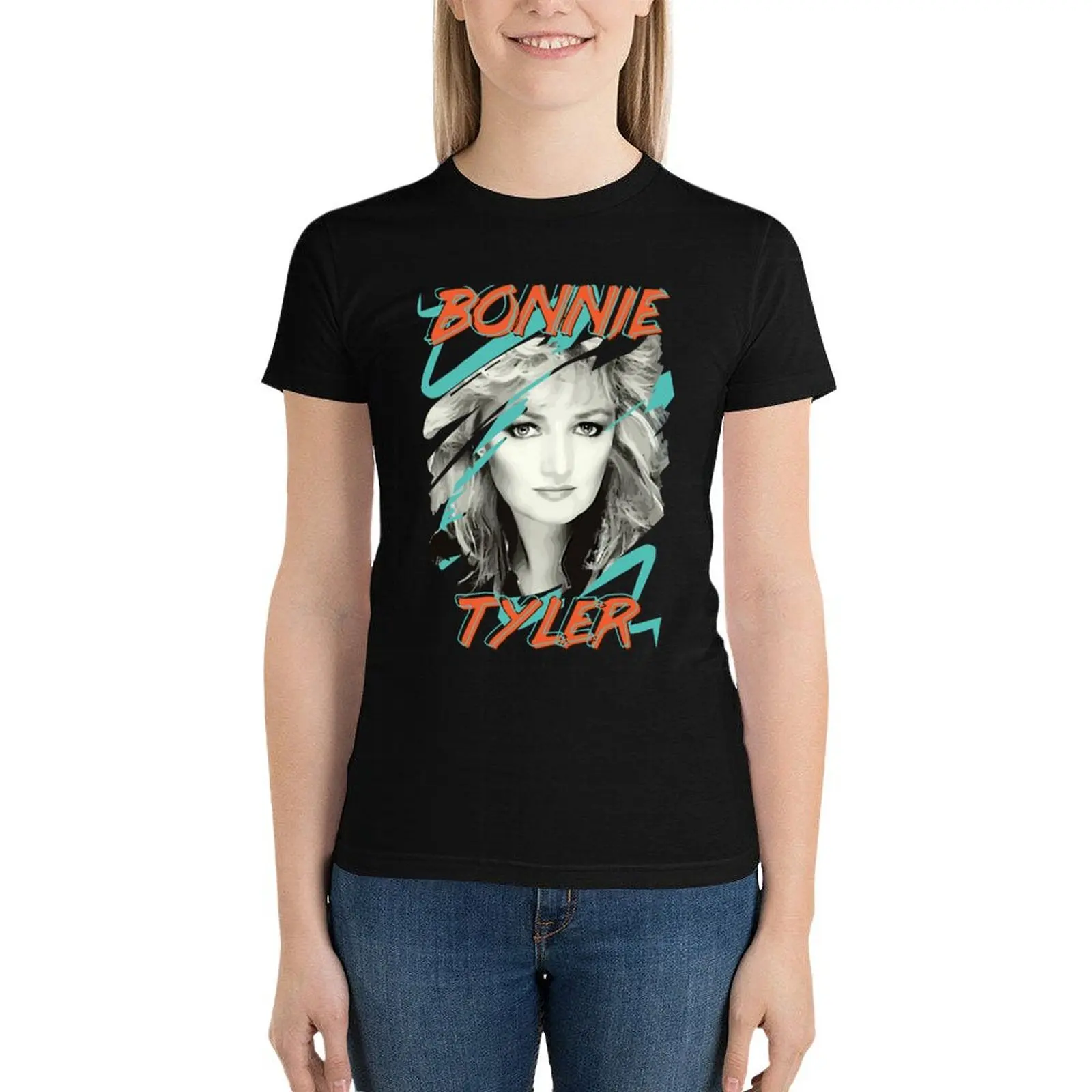 Bonnie Tyler 80s 1980s pop Music Total Eclipse of The h e a r t s Gift For Fans, For Men and T-Shirt